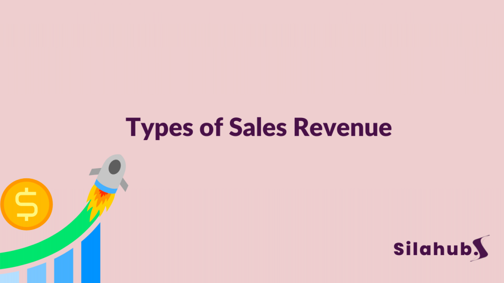 The different types of sales revenue