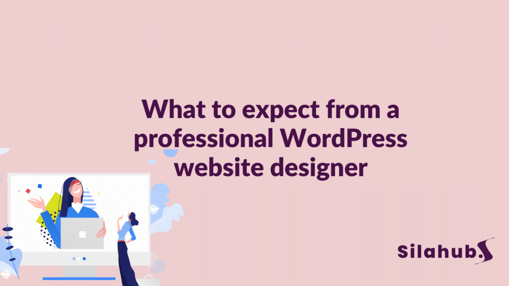 What services should you expect from a professional WordPress website designer?
